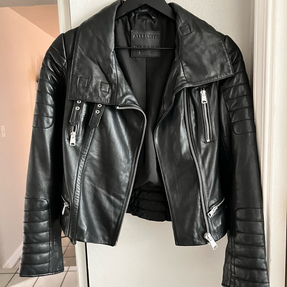 Allsaints leather jacket